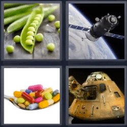 4 fotos 1 palabra satelite