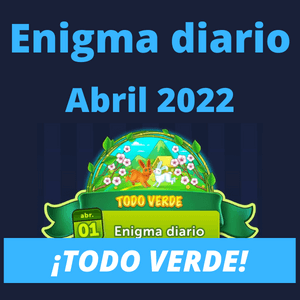 Enigma diario Abril 2022