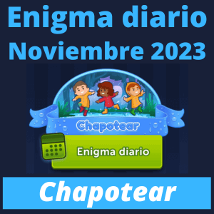 Enigma diario Noviembre 2023